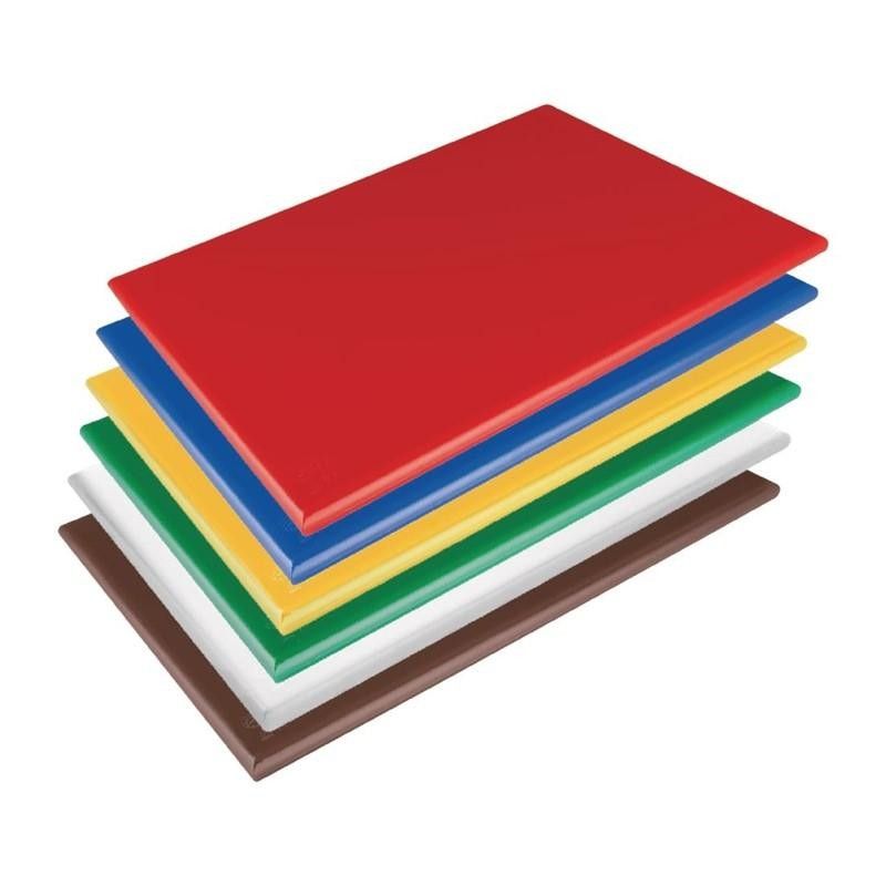 Juego de 6 tablas de corte de baja densidad de 60x45x2cm Hygiplas HC880 Hygiplas - Soluciones Hosteleras