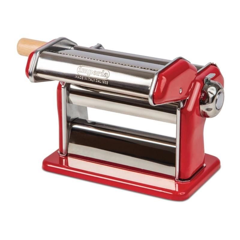 Máquina de hacer pasta manual roja Imperia DA426 Imperia - Soluciones Hosteleras