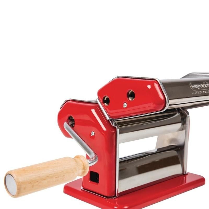 Máquina de hacer pasta manual roja Imperia DA426 Imperia - Soluciones Hosteleras