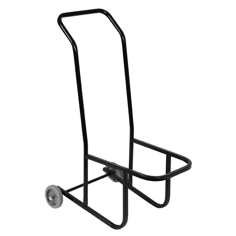 Carro para transportar 10 sillas apilables de banquete Bolero