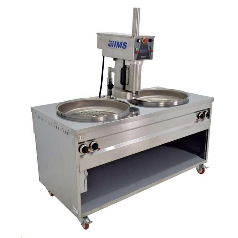 Freidora eléctrica para freír churros con 2 calderos de 60cm Línea Estambul DTM4 Dirmak IMS - Soluciones Hosteleras