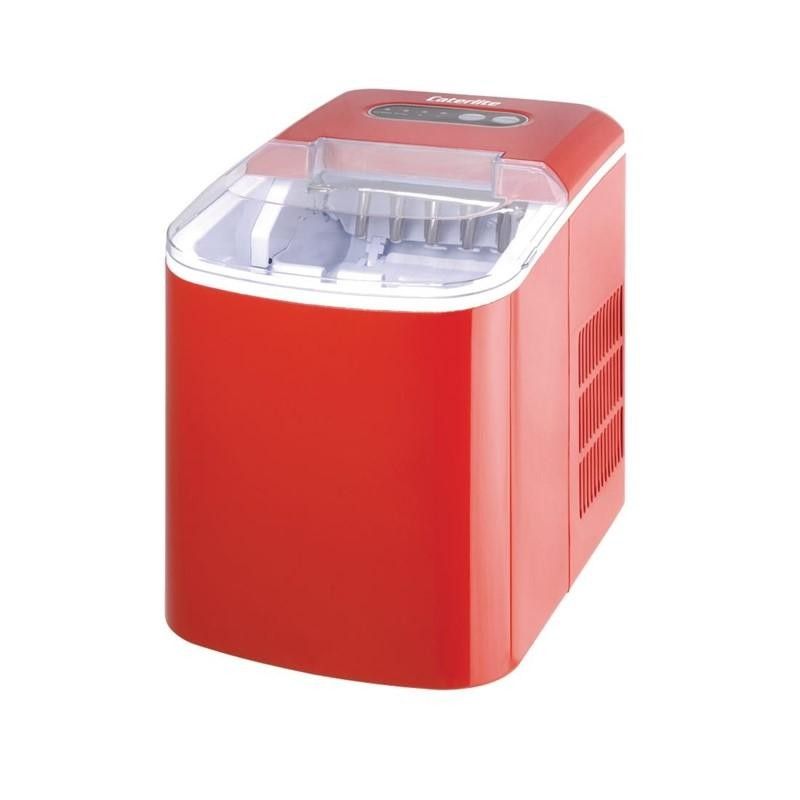 Fabricador de cubitos de hielo manual color rojo Caterlite Caterlite - Soluciones Hosteleras