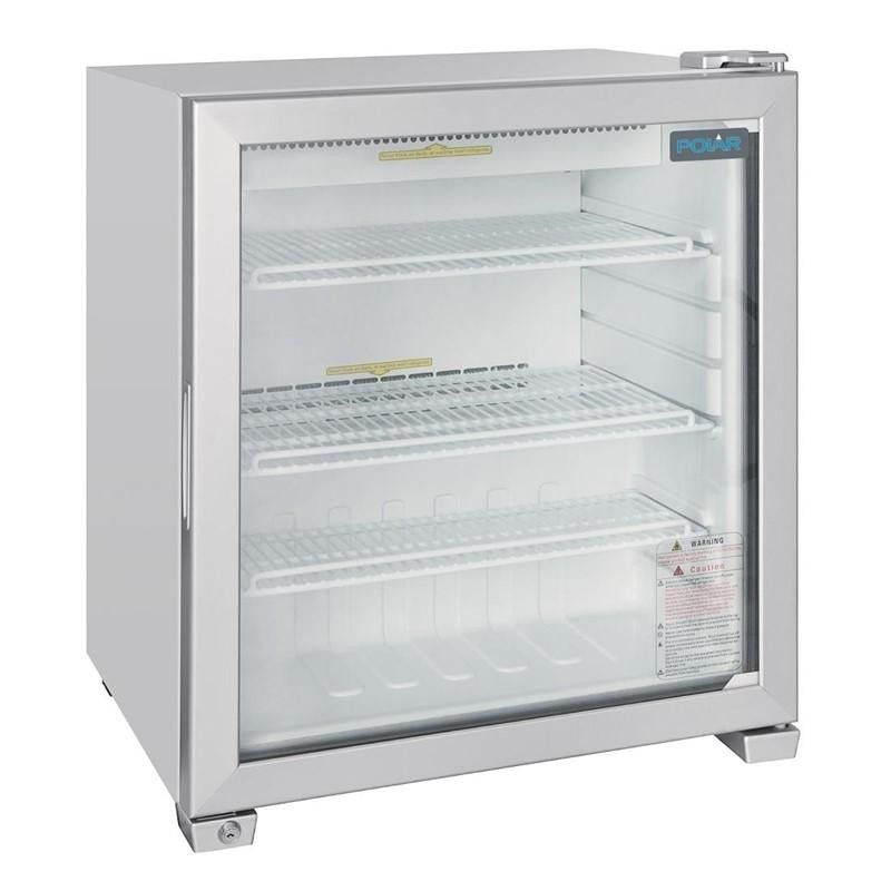 Congelador expositor sobre mostrador 1 puerta vidrio Polar GC889 Polar Refrigeration - Soluciones Hosteleras