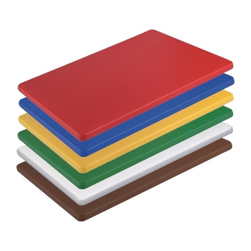 Juego de 6 tablas de corte pequeñas de 30x22,5cm Hygiplas HC885 