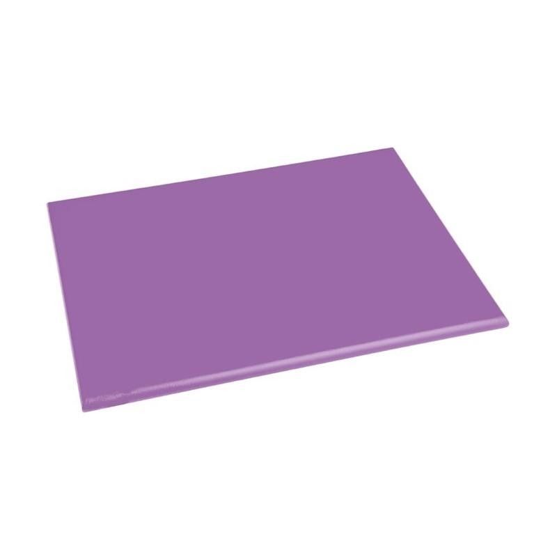 Tabla de cortar de alta densidad morada para alergénicos 12mm.