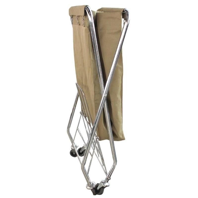 Carro de lavandería plegable en X 210 litros Laundry Cart 