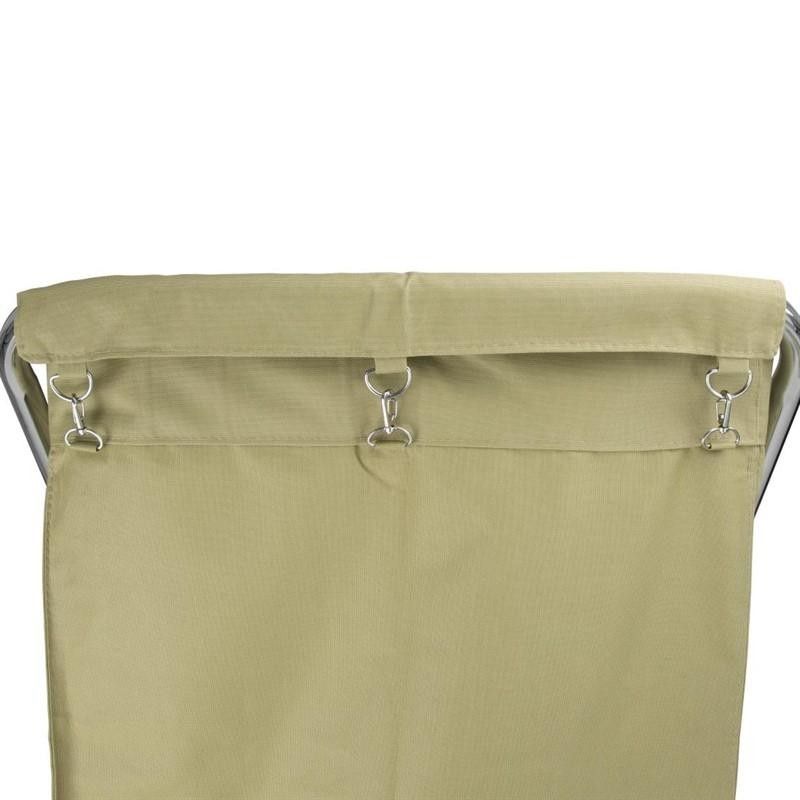 Carro de lavandería plegable en X 210 litros Laundry Cart 