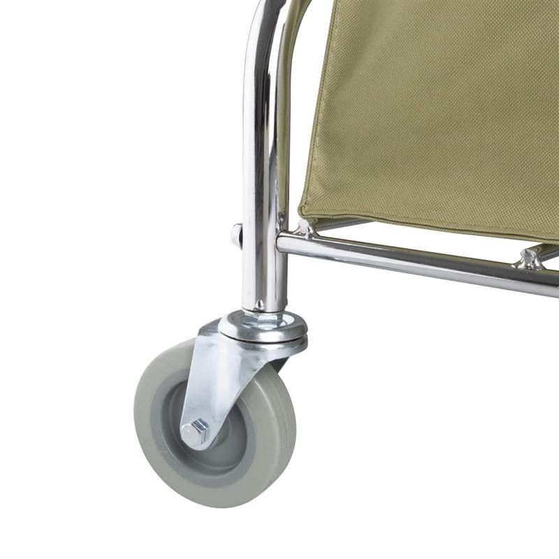 Carro de lavandería plegable en X 210 litros Laundry Cart 