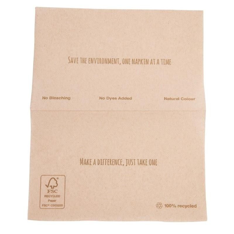Caja de 8000 servilletas recicladas extra suaves doble capa