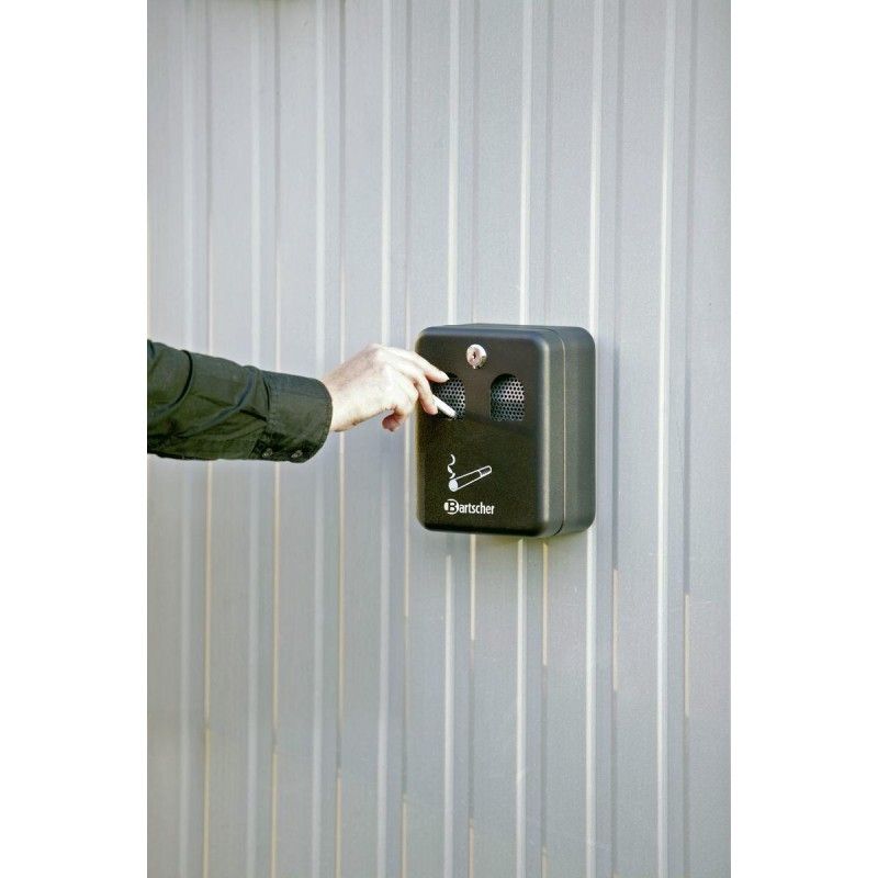 Cenicero mural negro Bartscher 860000 