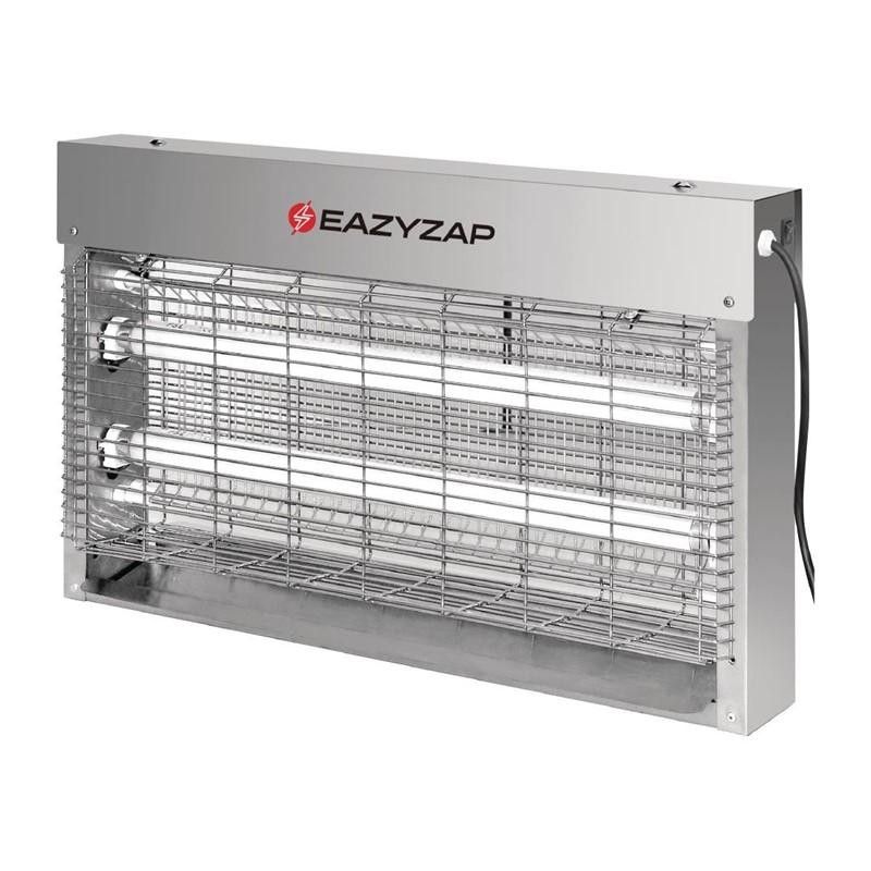 Mata insectos LED de acero inoxidable EazyZap cobertura 150m².