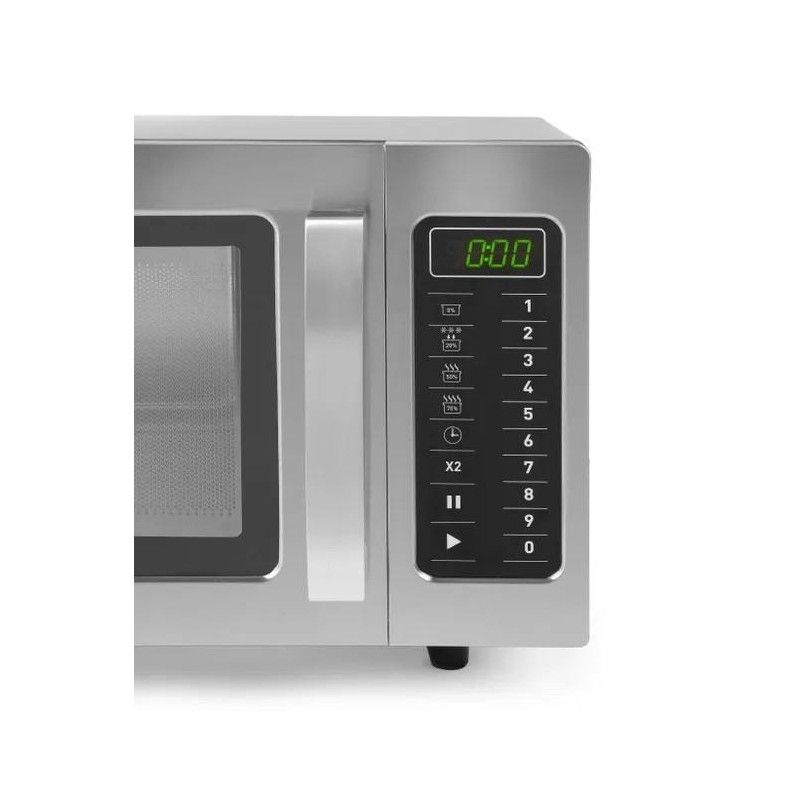 Horno microondas programable 1000 W Hendi 23 L 