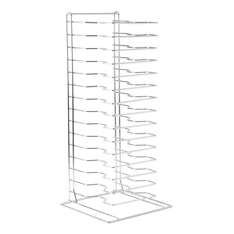 Soporte para bandejas pizza 15 huecos Vogue F027 