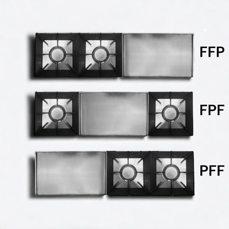 Cocina a Gas 2 fuegos con plancha 60 rectificada Maiser CG26R 