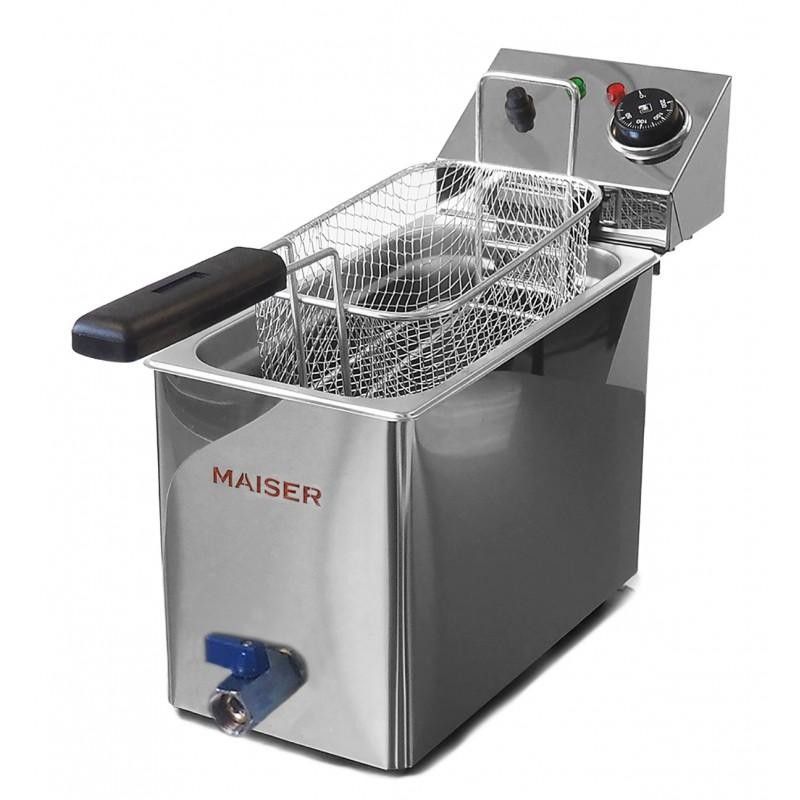 Freidora eléctrica de 4 litros con grifo eco Maiser F6/4GECO 