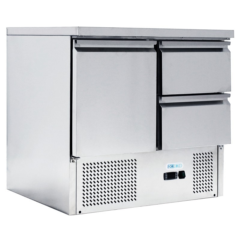 Mesa fría de preparacion 230L Forcold G-S9012D-FC Forcold - Soluciones Hosteleras