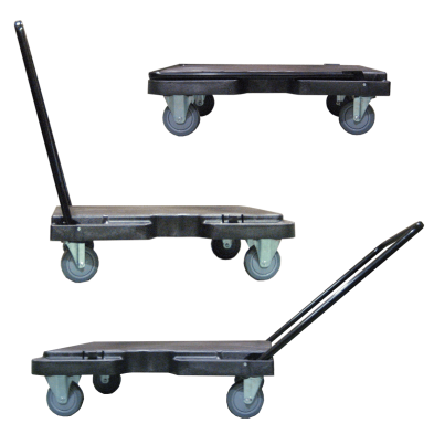 Plataforma de transporte con asa plegable Star Trolley Ref.
