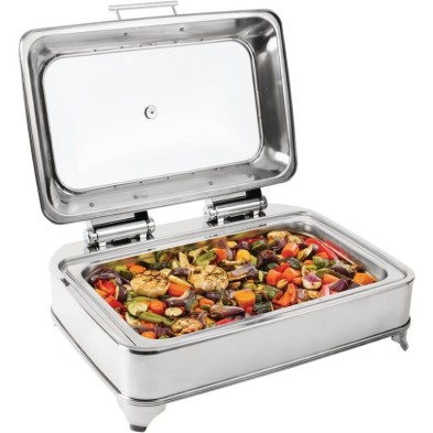 Chafing dish eléctrico rectangular de 8L Olympia GD128 