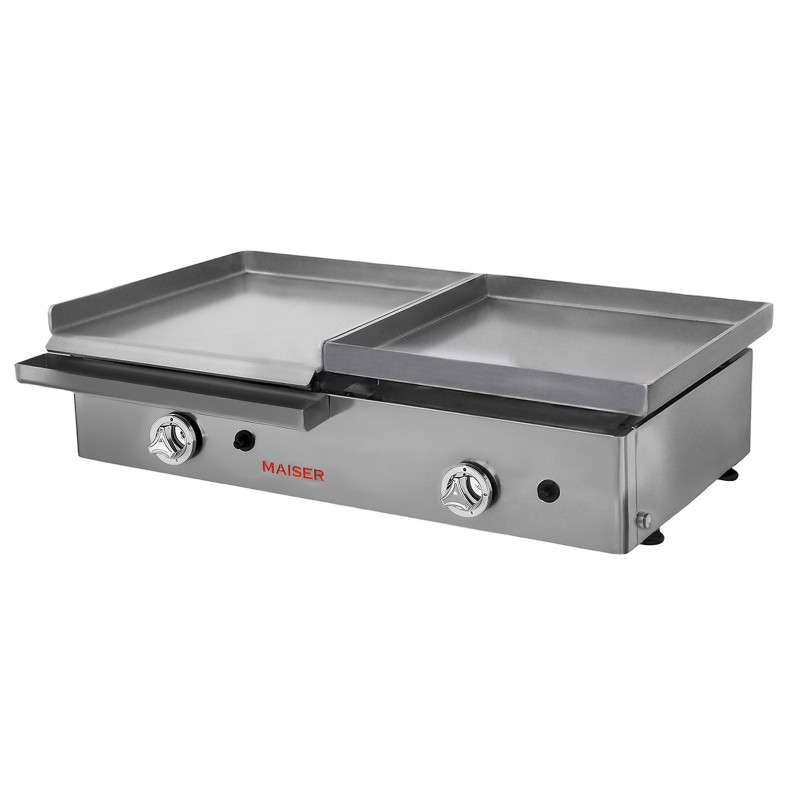 Plancha gas 40 rectificada de 8 mm+40 frankfurt PG8R40+40FRK 