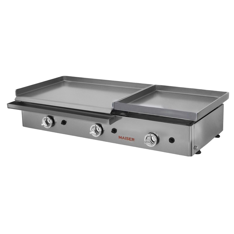 Plancha gas 60 rectificada de 8 mm+40 frankfurt PG8R60+40FRK 