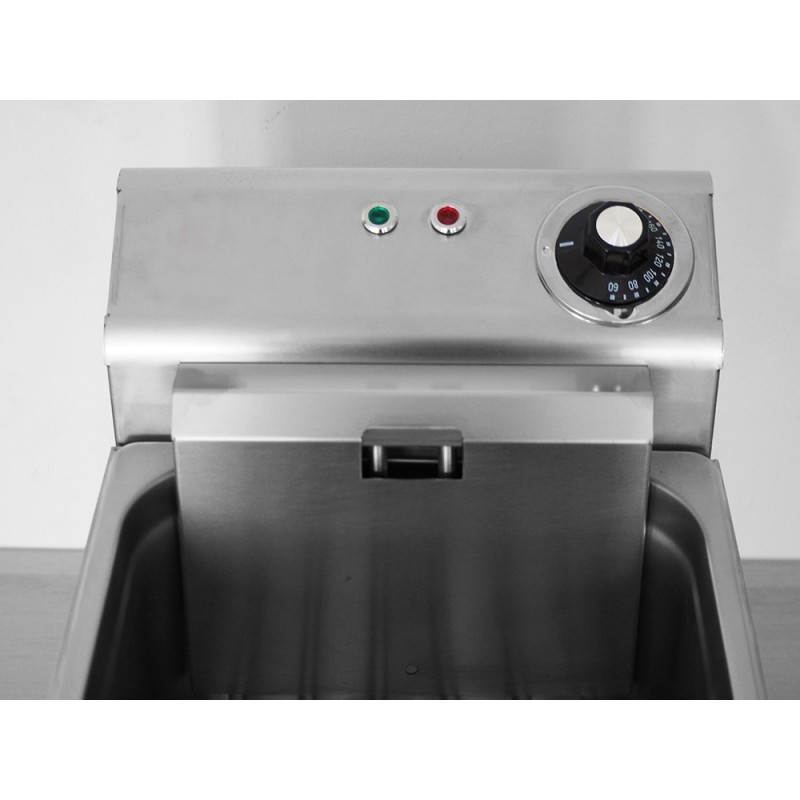 Freidora de 8+8 litros 6+6 Kw/400V-3+N TRIFÁSICA CON CONTACTOR