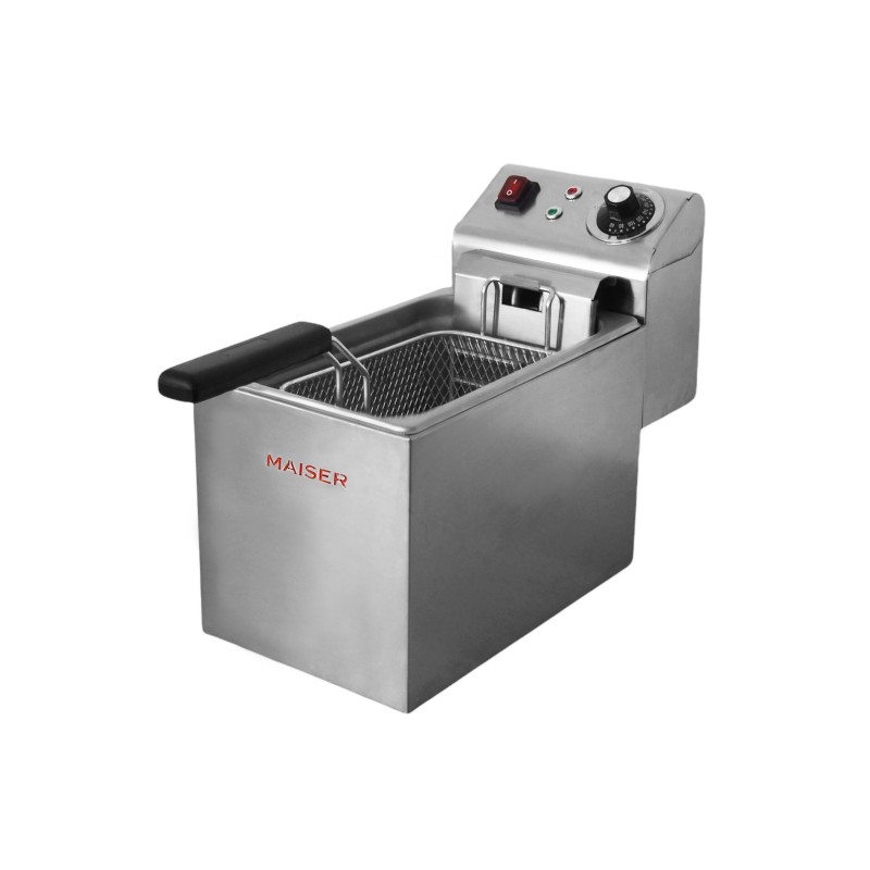 Freidora de 4 litros 4 Kw MAXI ECO CON CONTACTOR F6/4ME40 