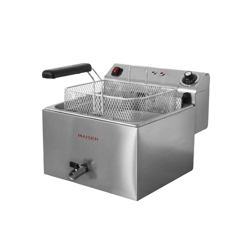 Freidora de 10 litros Grifo 5,5 Kw MAXI ECO CON CONTACTOR 