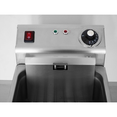 Freidora de 10+10 litros 5+5 Kw MAXI ECO CON CONTACTOR 