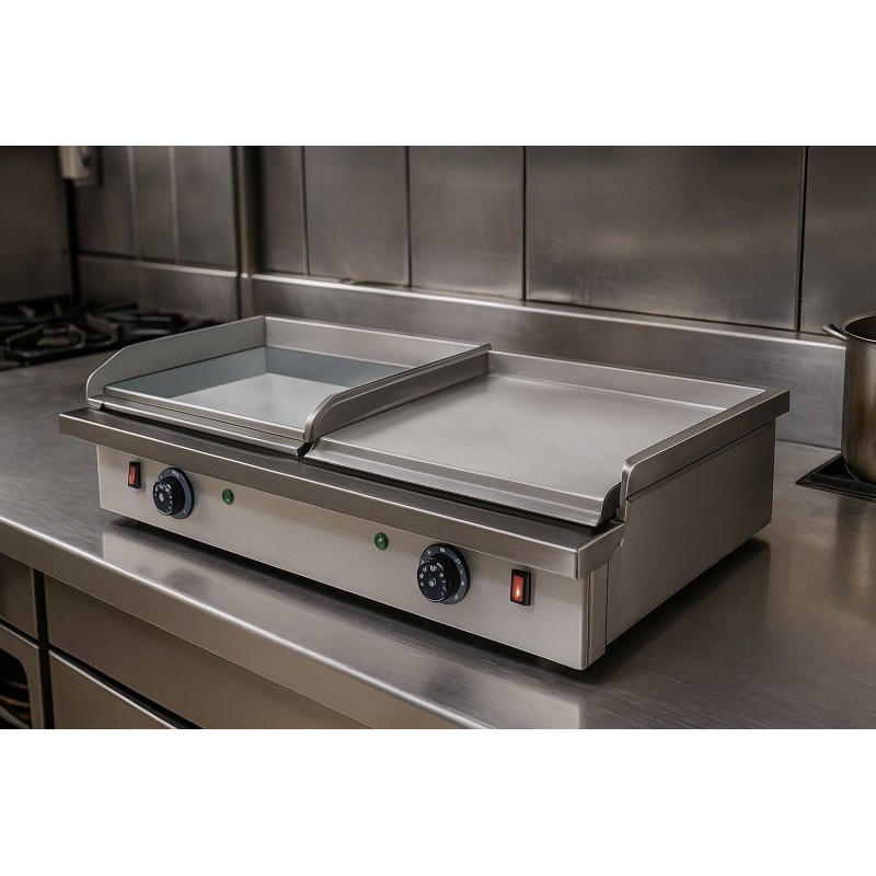 Plancha eléctrica 40 rectificada de 8 mm+40 cromo duro PE8R4KR4 
