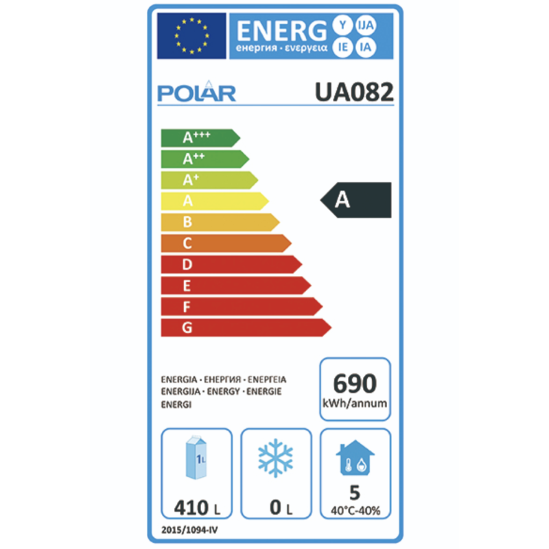 Mostrador de preparación frigorífico de Pastelería con 3 puertas y mesa granito Polar UA082 Polar Refrigeration - Soluciones Hos