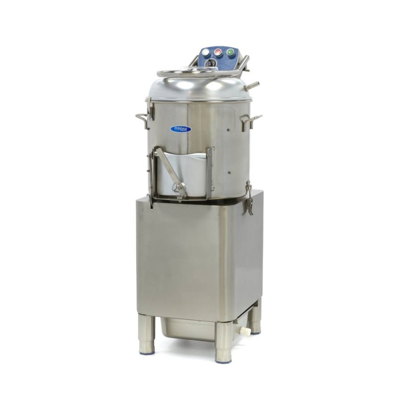 Peladora de Patatas - 20kg - 400kg/h - Temporizador Incorporado 