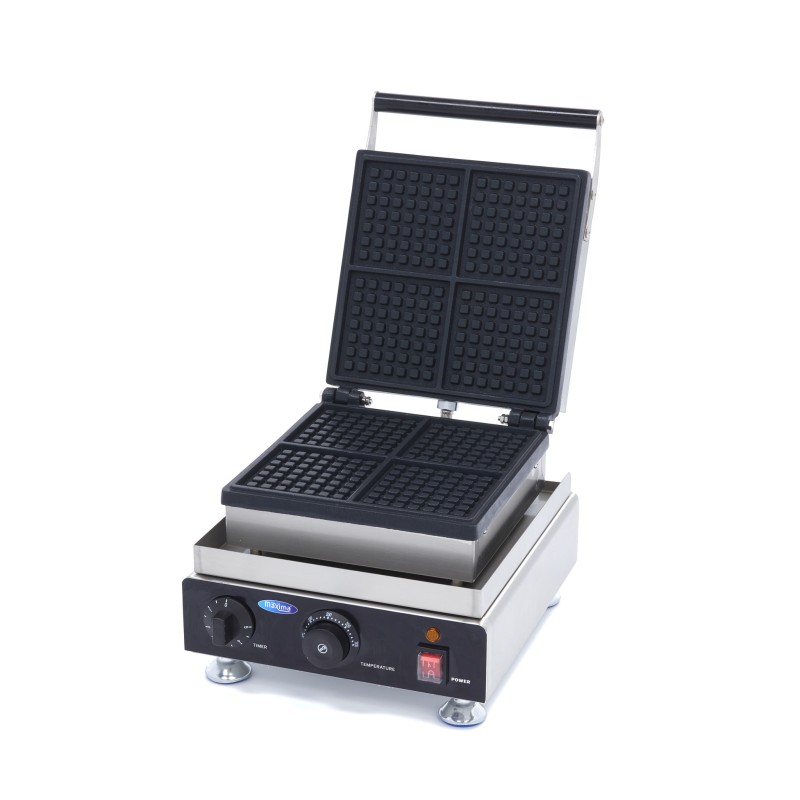 Plancha para Gofres - 4 Gofres - Mini Cuadrados 
