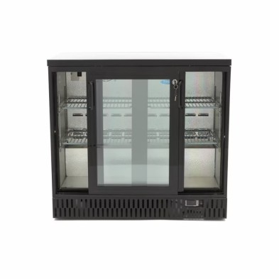 Frigorífico para Bebidas - 2 Puertas Correderas - 4 Estantes