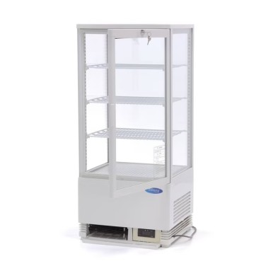 Frigorífico Expositor - 78L - 43cm - Blanco 