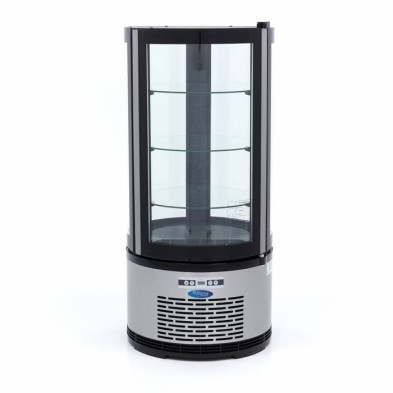 Frigorífico Expositor - 100L - 48cm - Redondo 