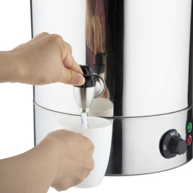 Hervidor de agua llenado manual 40L. Buffalo CU549 Buffalo - Soluciones Hosteleras