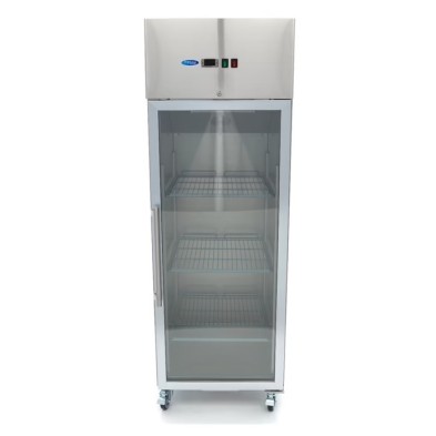 Frigorífico - 600L - 3 Estantes Ajustables (2/1 GN) - Acero