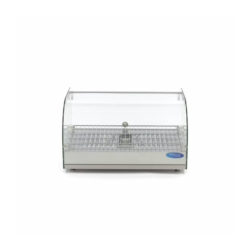 Expositor de Alimentos Calentado - 25L - 55cm - 1 Estante Máxima - Soluciones Hosteleras
