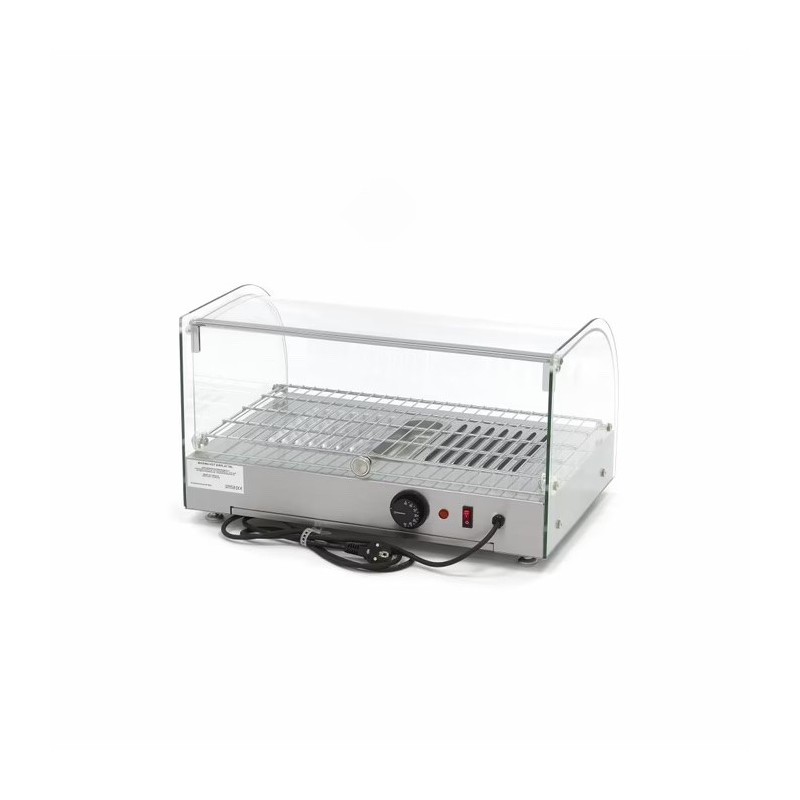 Expositor de Alimentos Calentado - 25L - 55cm - 1 Estante Máxima - Soluciones Hosteleras