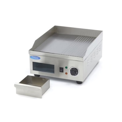 Plancha - Medio Ranurado - 36cm - incl Bandeja de Goteo 