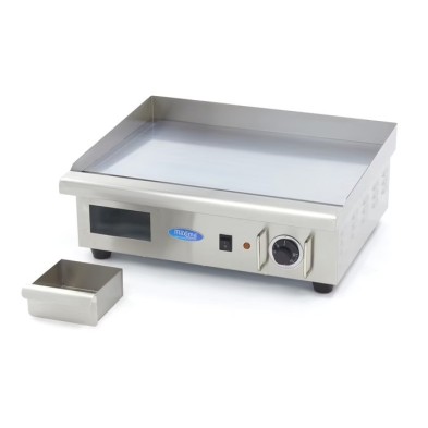 Plancha - Cromo Liso - 55cm - incl Bandeja de Goteo 