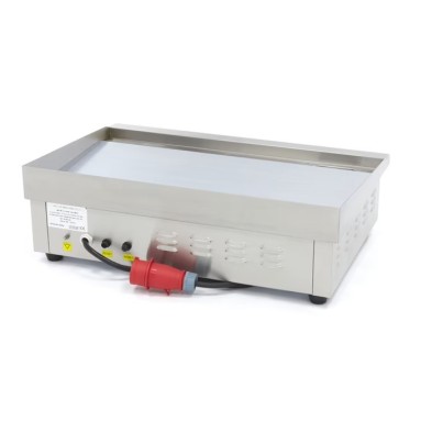 Plancha - Cromo Liso - 73cm - incl Bandeja de Goteo - 400V 