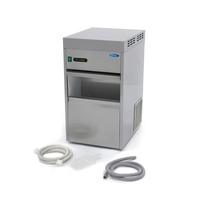 Máquina de Hielo - 50 kg/día - Triturado/Escamado - Refrigerado por Agua - Maxima 9300147 Máxima - Soluciones Hosteleras