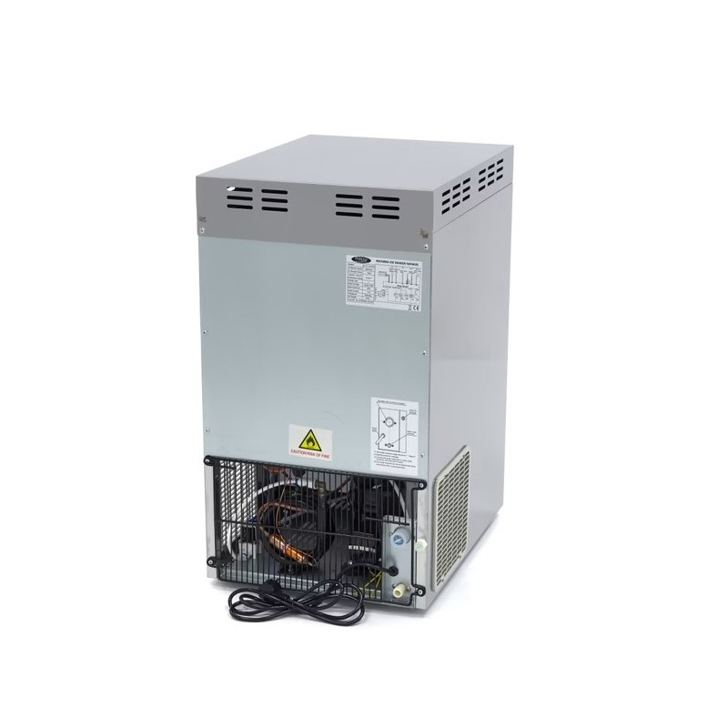 Máquina de Hielo - 50 kg/día - Triturado/Escamado - Refrigerado por Agua - Maxima 9300147 Máxima - Soluciones Hosteleras