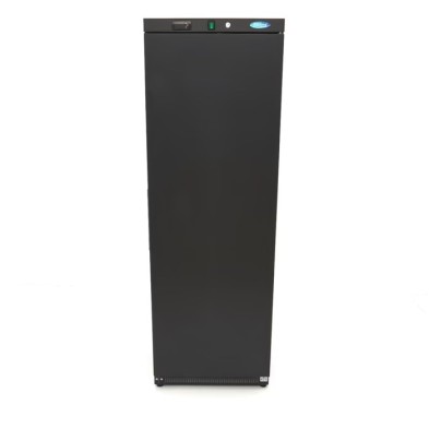 Congelador - 400L - 6 Estantes Fijos - Negro 