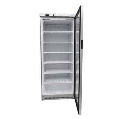 Congelador - 600L - Acero Inoxidable - con Puerta de Cristal 