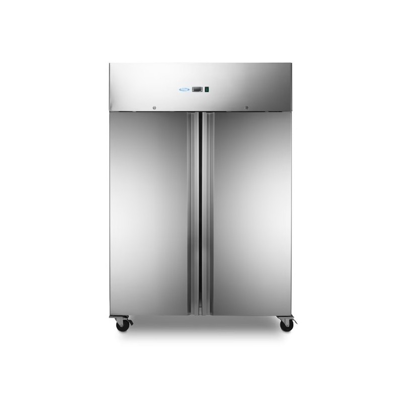 Frigorífico Industrial - 2 puertas - 800L - 6 Estantes - Acero Inox - Maxima 9400040 Máxima - Soluciones Hosteleras
