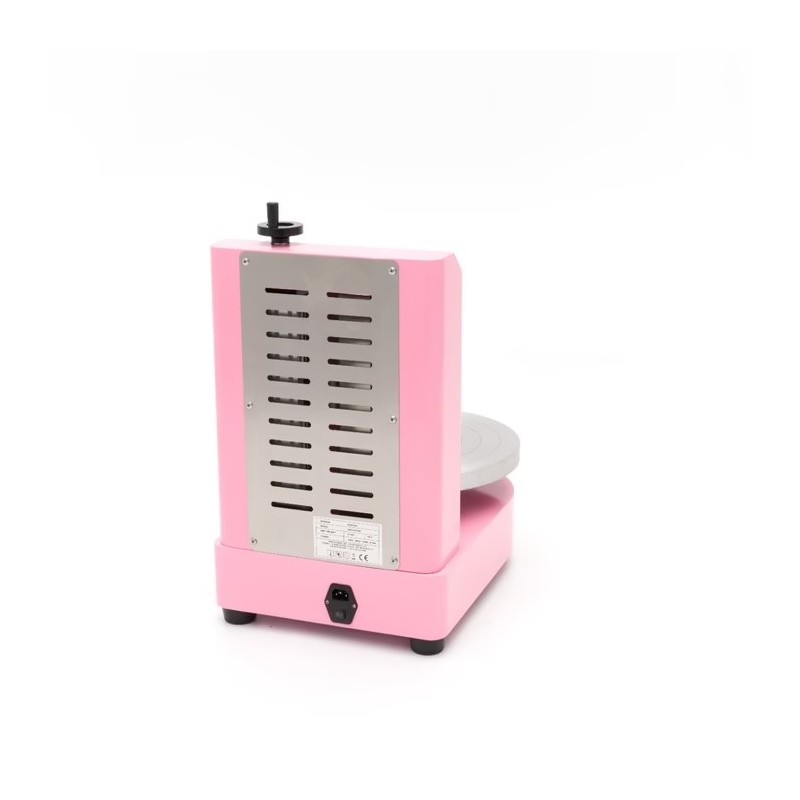 Máquina Decoradora de Tartas - Ø 36.4 cm - Rosa - Maxima 9381203 Máxima - Soluciones Hosteleras