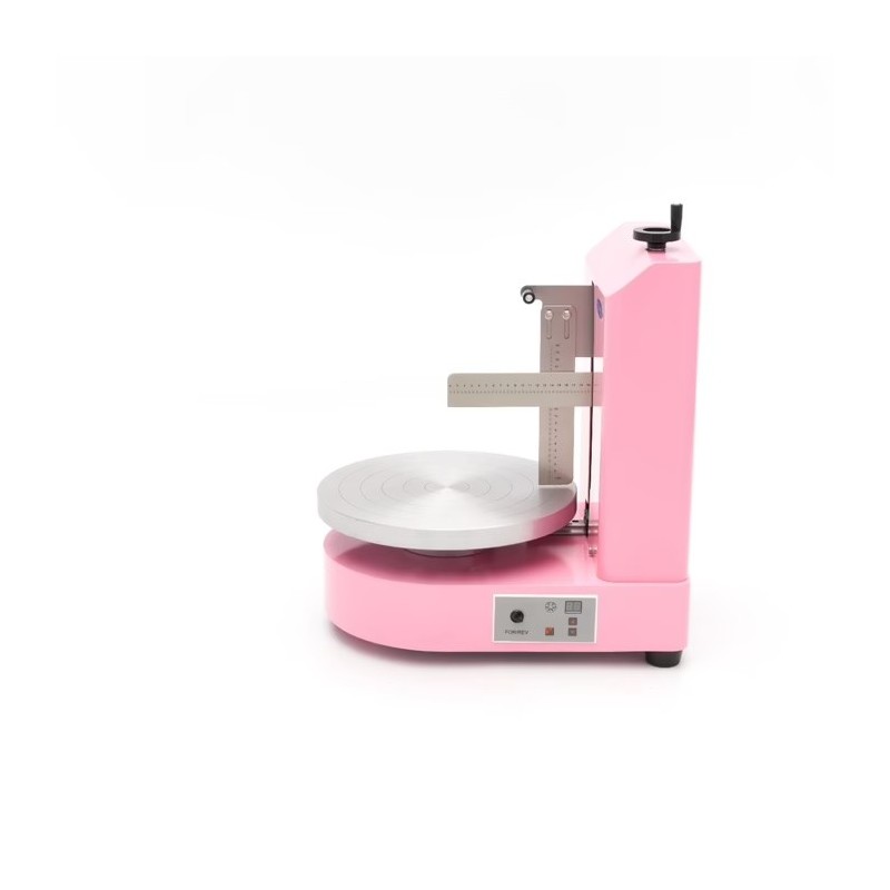 Máquina Decoradora de Tartas - Ø 36.4 cm - Rosa - Maxima 9381203 Máxima - Soluciones Hosteleras