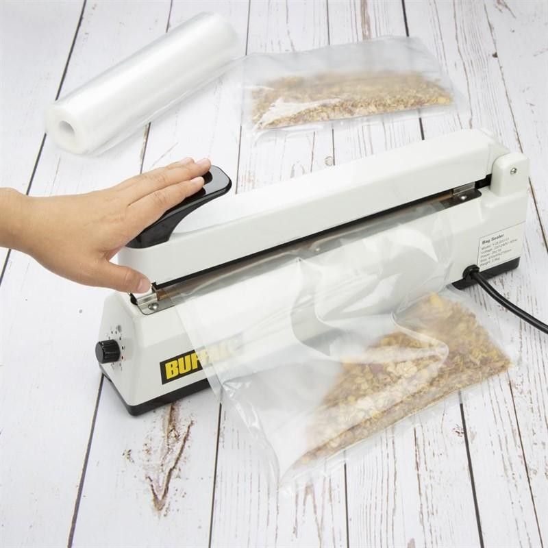 Sellador de bolsas de plástico 300mm Buffalo GJ459 Buffalo - Soluciones Hosteleras
